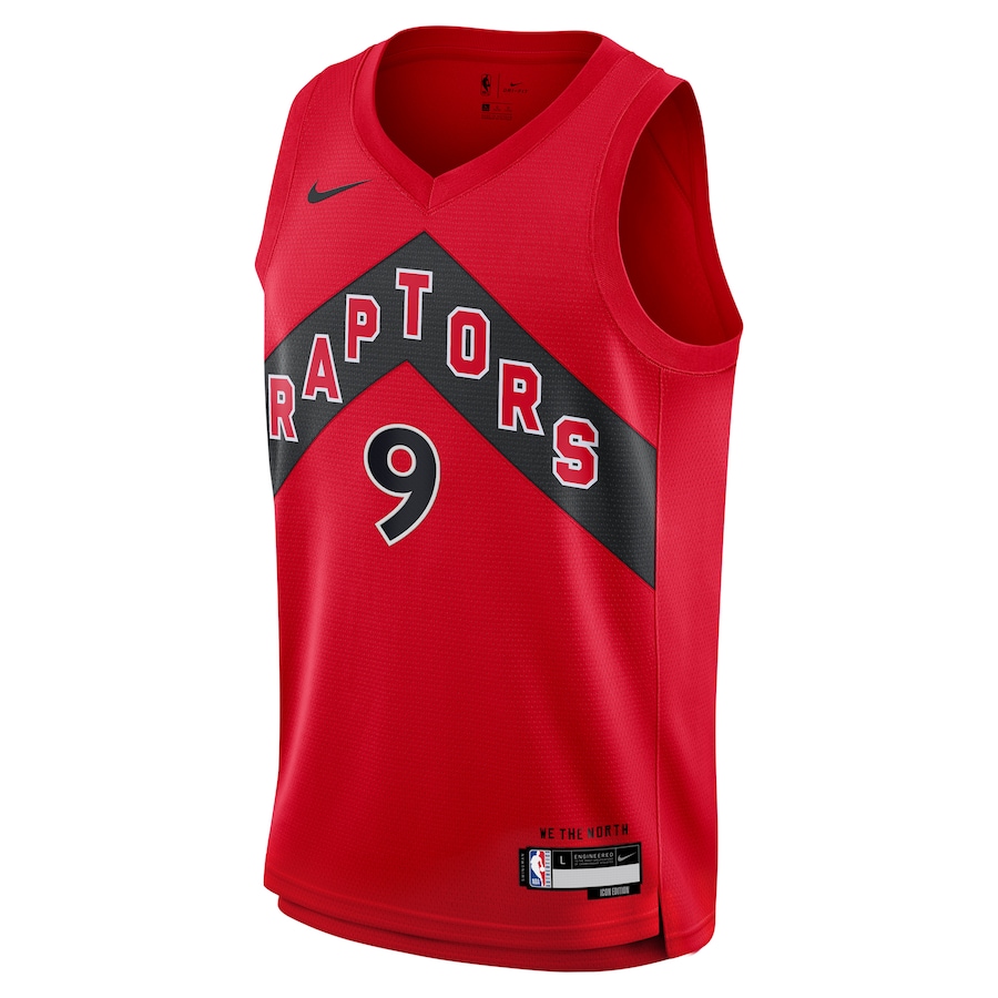 RJ Barrett Toronto Raptors Nike Youth Swingman Jersey - Icon Edition - Red - myjerseyhub