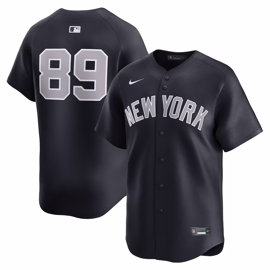 Jasson Domínguez New York Yankees Nike Alternate Limited Player Jersey - Navy - myjerseyhub