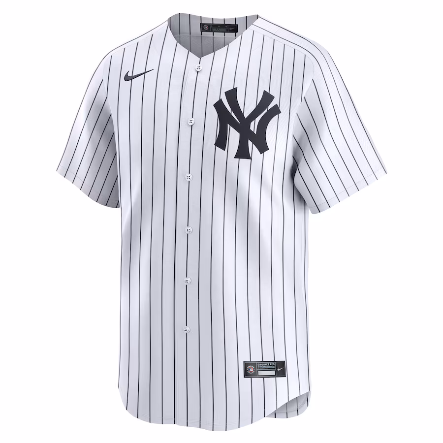 Jasson Domínguez New York Yankees Nike Home Limited Player Jersey - White - myjerseyhub