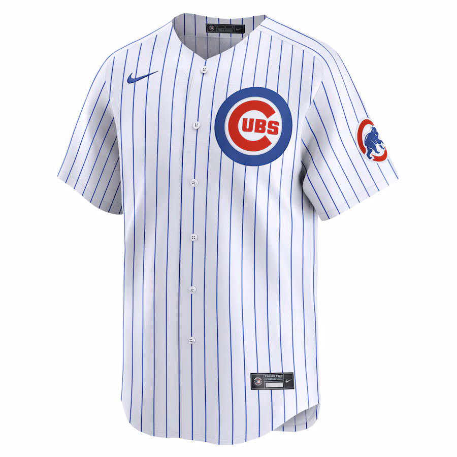 Chicago Cubs Nike 2024 Jackie Robinson Day Home Limited Jersey – White - myjerseyhub