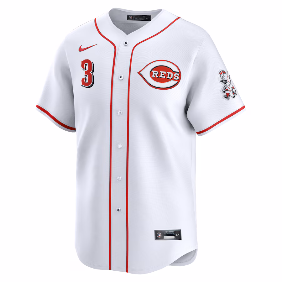 Jeimer Candelario Cincinnati Reds Nike Home Limited Player Jersey - White - myjerseyhub