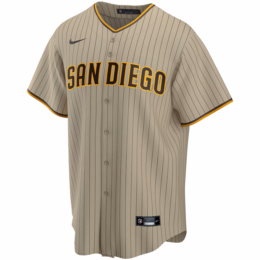 Fernando Tatis Jr. San Diego Padres Nike Alternate Replica Player Jersey - Tan - myjerseyhub