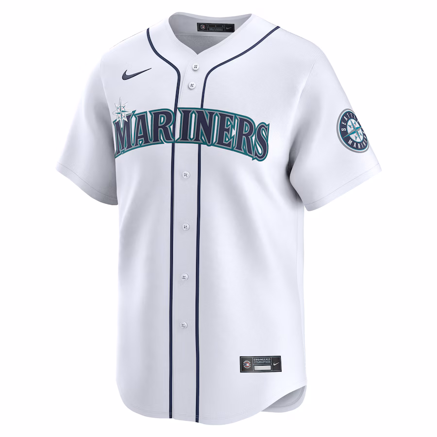 Dominic Canzone Seattle Mariners Nike Home Limited Player Jersey - White - myjerseyhub