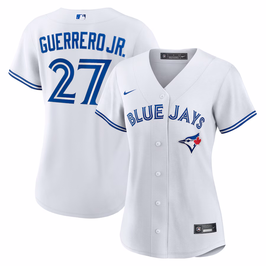 Vladimir Guerrero Jr. Toronto Blue Jays Nike Women's Home Replica Player Jersey - White - myjerseyhub