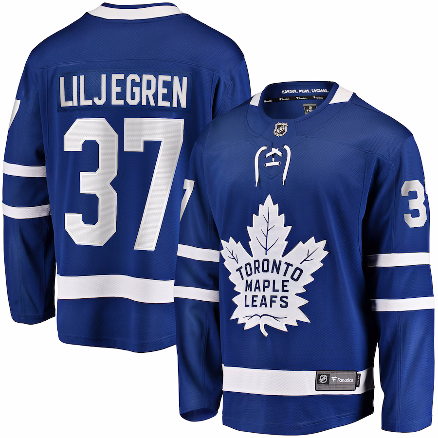 Timothy Liljegren Toronto Maple Leafs Fanatics Home Premier Breakaway Player Jersey - Blue - myjerseyhub