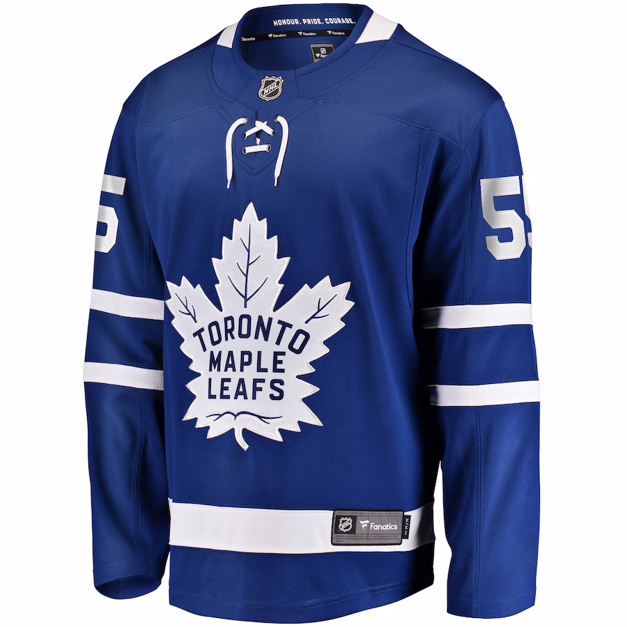 Mark Giordano Toronto Maple Leafs Fanatics Home Breakaway Player Jersey - Blue - myjerseyhub