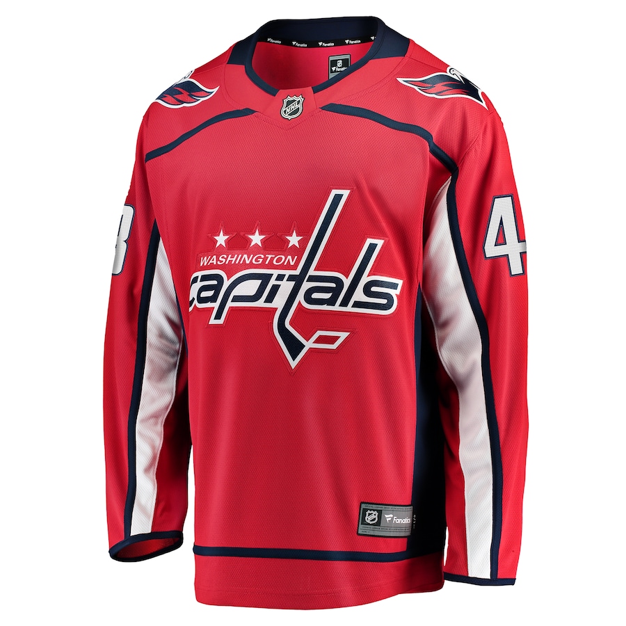 Logan Thompson Washington Capitals Fanatics Home Premier Breakaway Player Jersey - Red - myjerseyhub