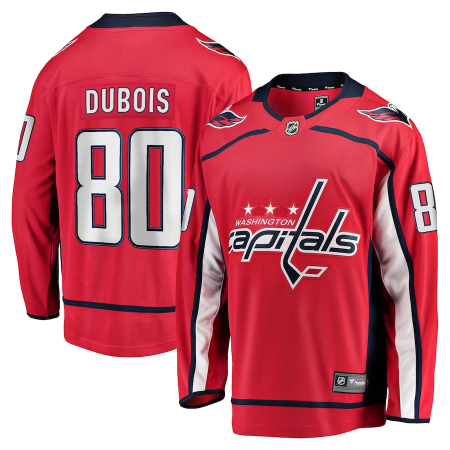 Pierre-Luc Dubois Washington Capitals Fanatics Home Premier Breakaway Player Jersey - Red - myjerseyhub
