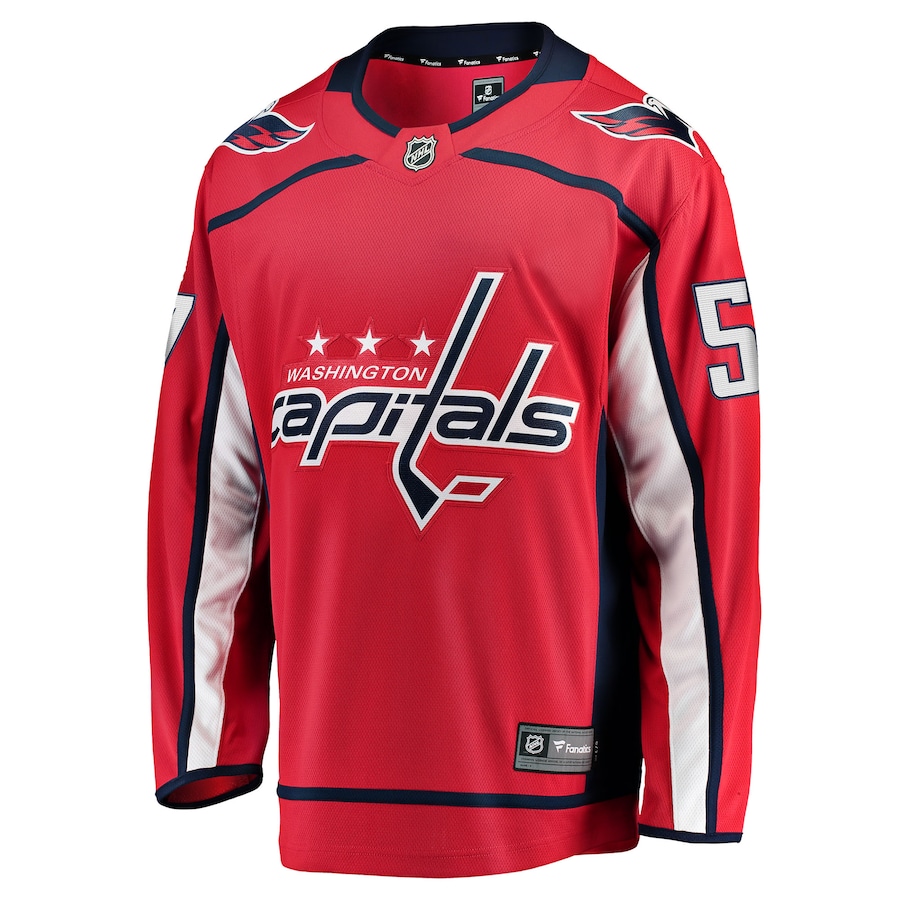 Trevor van Riemsdyk Washington Capitals Fanatics Home Breakaway Jersey - Red - myjerseyhub