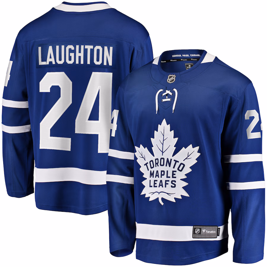 Scott Laughton Toronto Maple Leafs Fanatics Home Breakaway Jersey - Blue - myjerseyhub