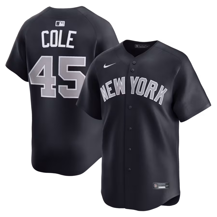 Gerrit Cole New York Yankees Nike Alternate Limited Player Jersey - Navy - myjerseyhub