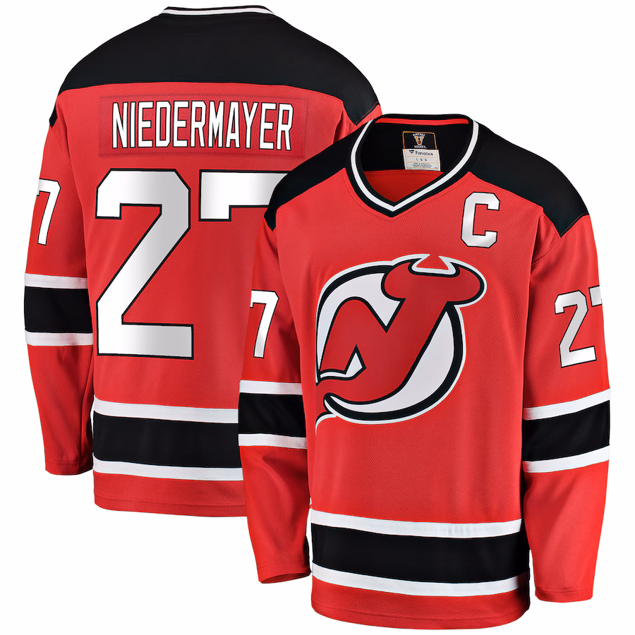 Scott Niedermayer New Jersey Devils Fanatics Premier Breakaway Retired Player Jersey - Red - myjerseyhub