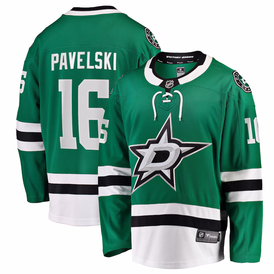 Joe Pavelski Dallas Stars Fanatics Breakaway Home Player Jersey - Kelly Green - myjerseyhub