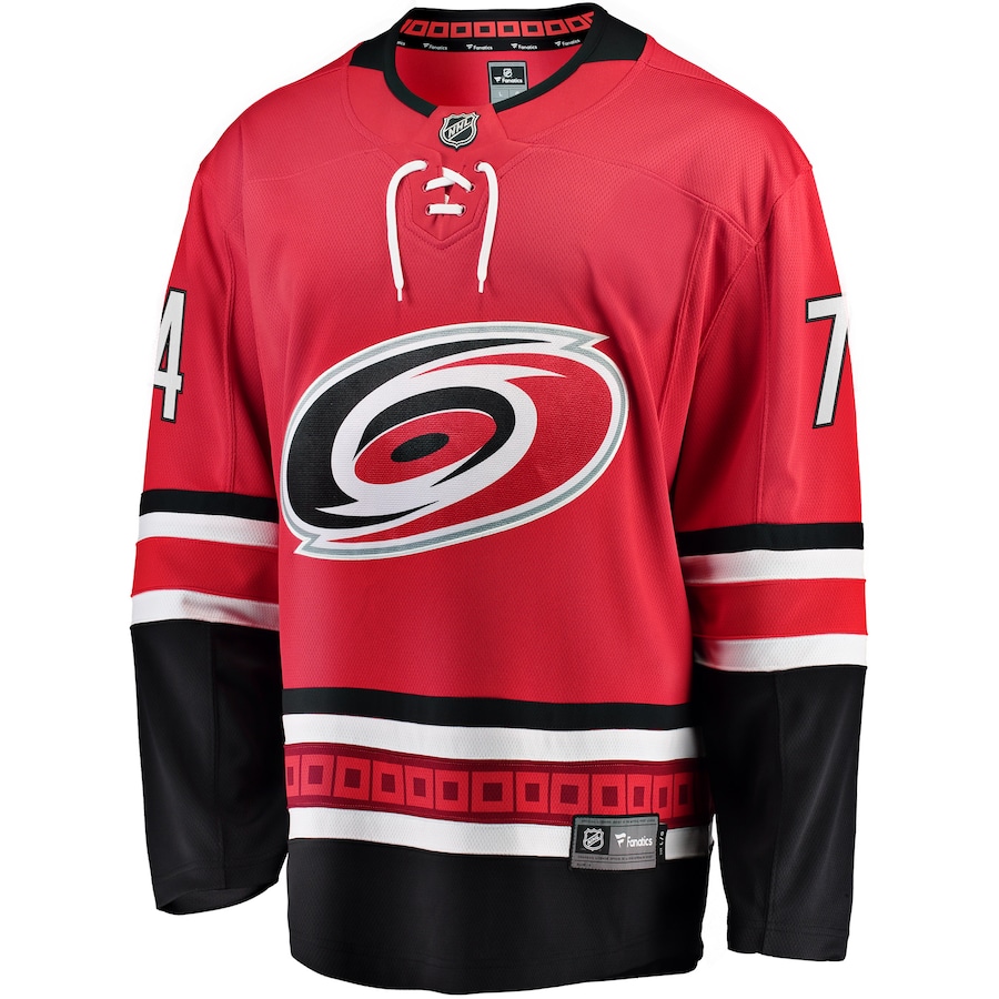 Jaccob Slavin Carolina Hurricanes Fanatics Alternate Breakaway Player Jersey - Red - myjerseyhub