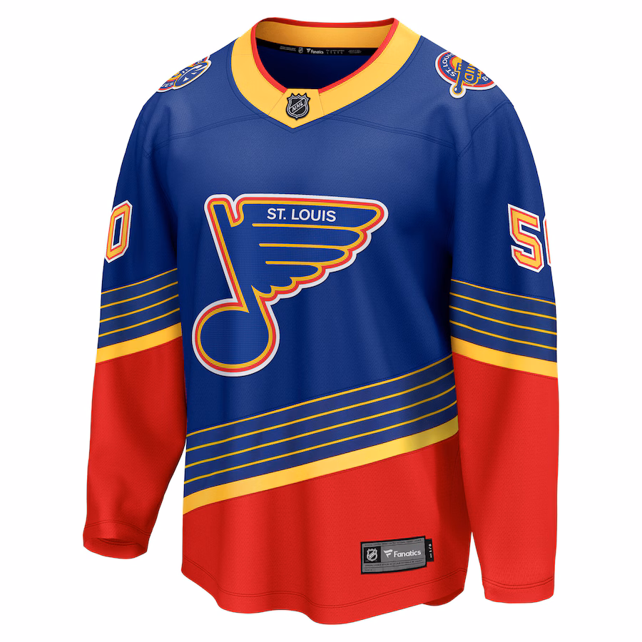 Jordan Binnington St. Louis Blues Fanatics Alternate Premier Breakaway Player Jersey - Royal - myjerseyhub