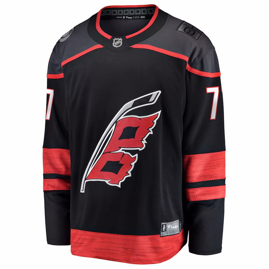 Mark Jankowski Carolina Hurricanes Fanatics Home Breakaway Jersey - Black - myjerseyhub