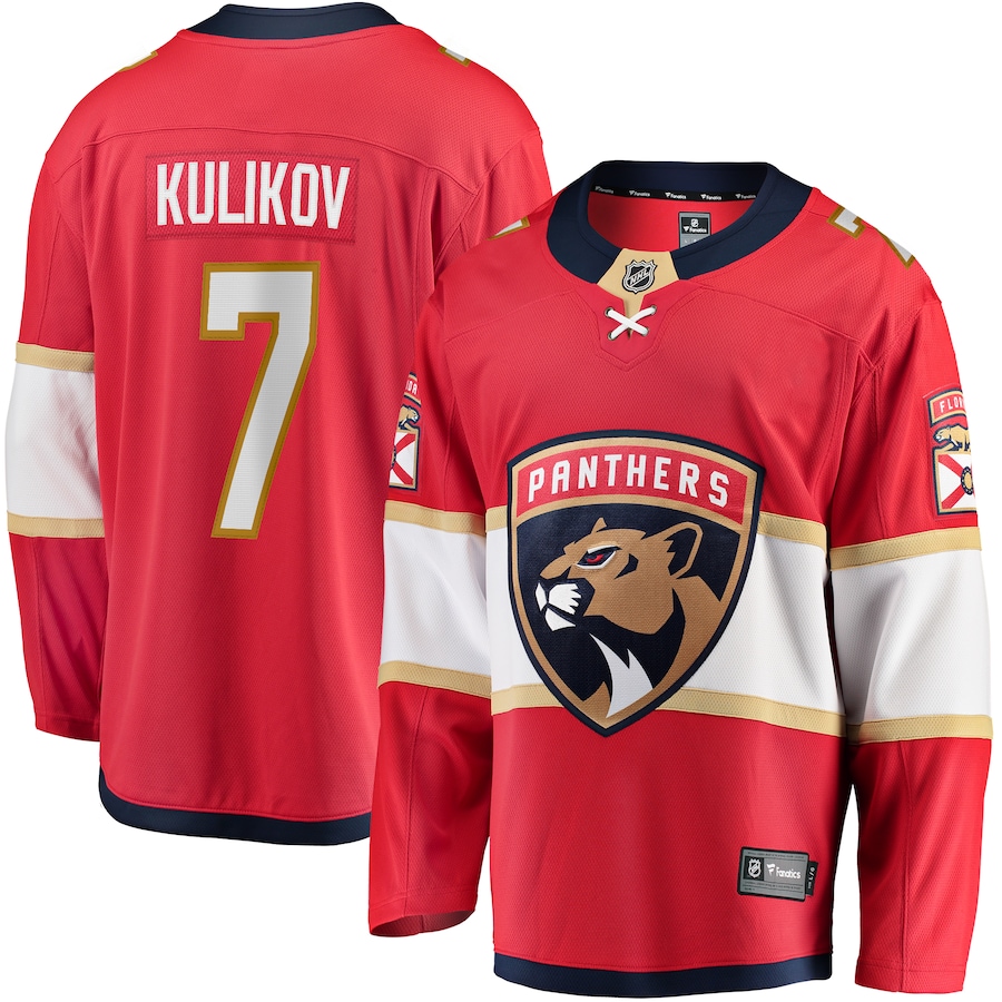 Dmitry Kulikov Florida Panthers Fanatics Premier Breakaway Player Jersey - Red - myjerseyhub