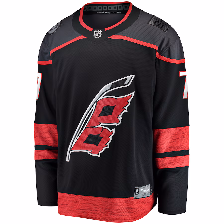Dmitry Orlov Carolina Hurricanes Fanatics Home Breakaway Jersey - Black - myjerseyhub