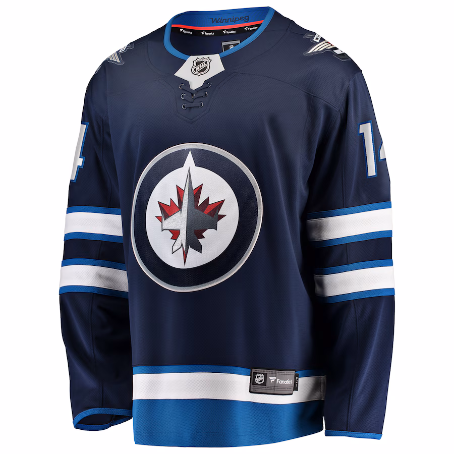Ville Heinola Winnipeg Jets Fanatics Home Breakaway Player Jersey - Navy - myjerseyhub