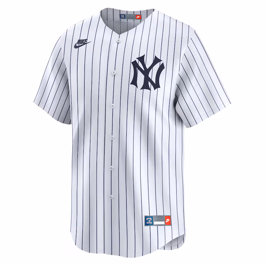 Mariano Rivera New York Yankees Nike Throwback Cooperstown Collection Limited Jersey - White - myjerseyhub