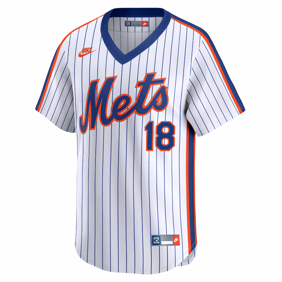 Darryl Strawberry New York Mets Nike Throwback Cooperstown Collection Limited Jersey - White - myjerseyhub