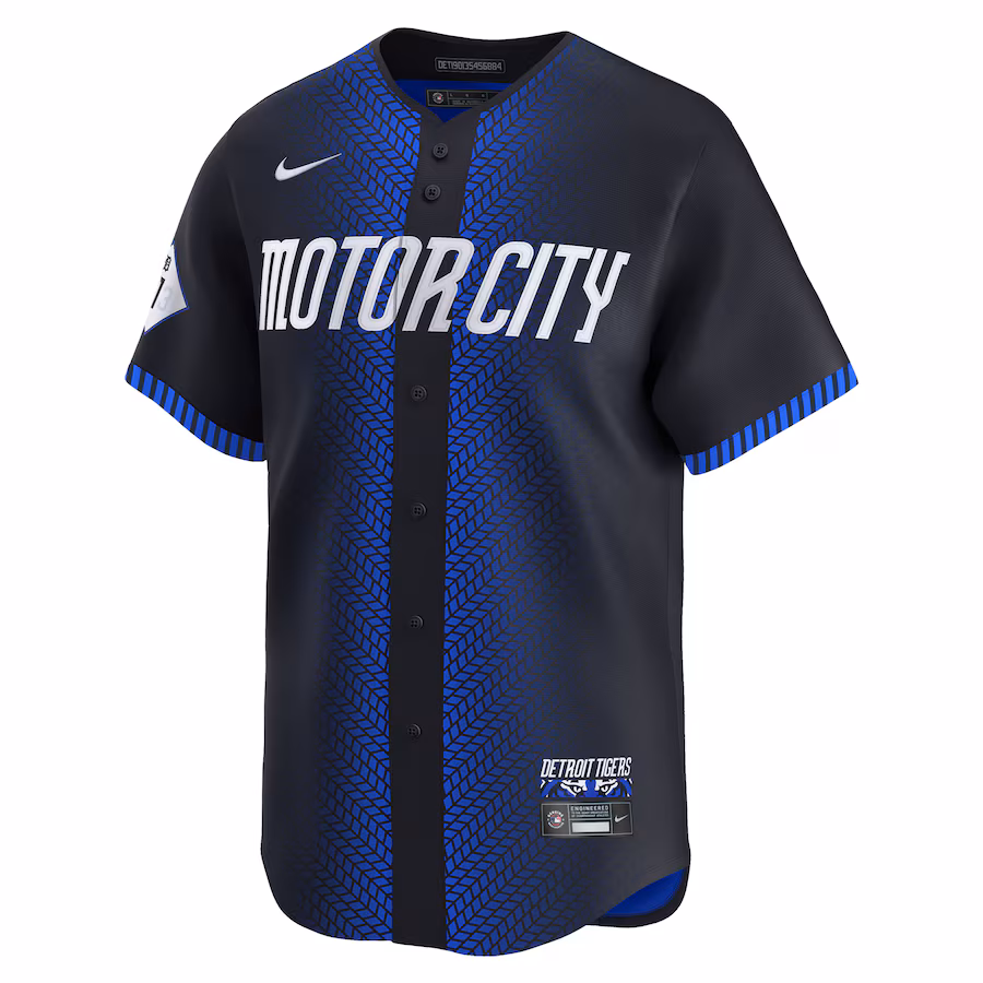 Wenceel Perez Detroit Tigers Nike 2024 City Connect Limited Jersey - Navy - myjerseyhub