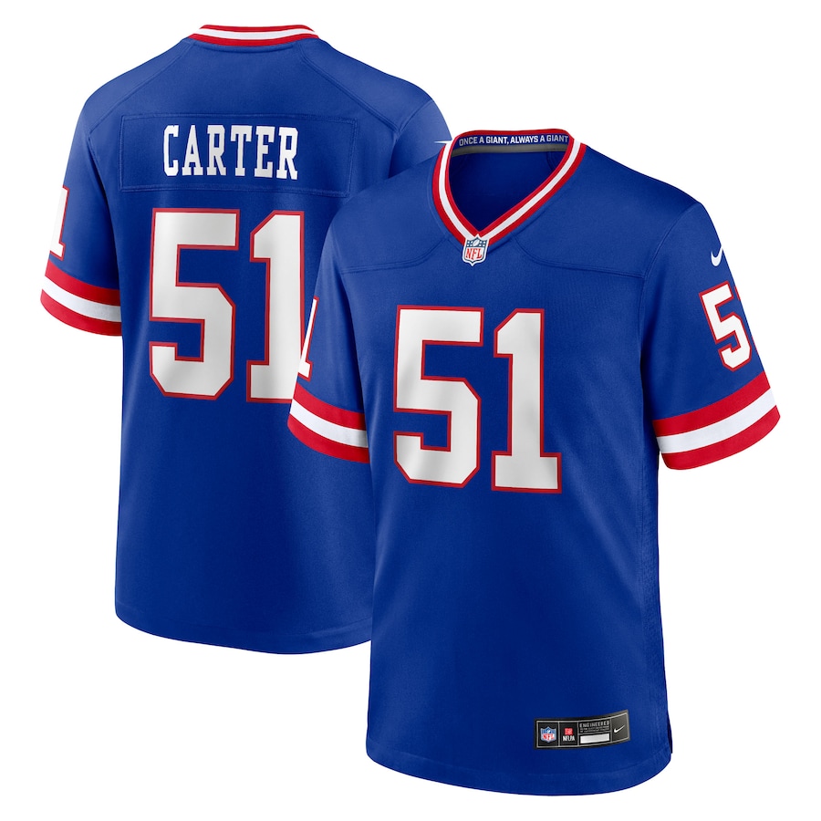 Abdul Carter New York Giants Nike First Round Pick 2nd Alternate Game Jersey - Royal - myjerseyhub