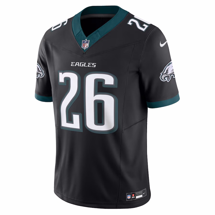 Saquon Barkley Philadelphia Eagles Nike Vapor F.U.S.E. Limited Jersey - Black - myjerseyhub