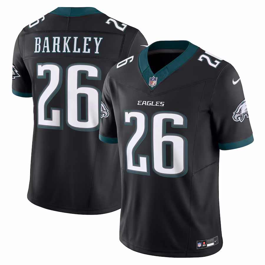 Saquon Barkley Philadelphia Eagles Nike Vapor F.U.S.E. Limited Jersey - Black - myjerseyhub