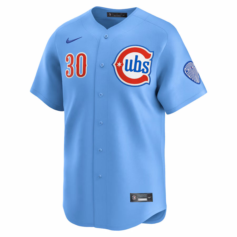 Kyle Tucker Chicago Cubs Nike Alternate Limited Player Jersey - Light Blue - myjerseyhub