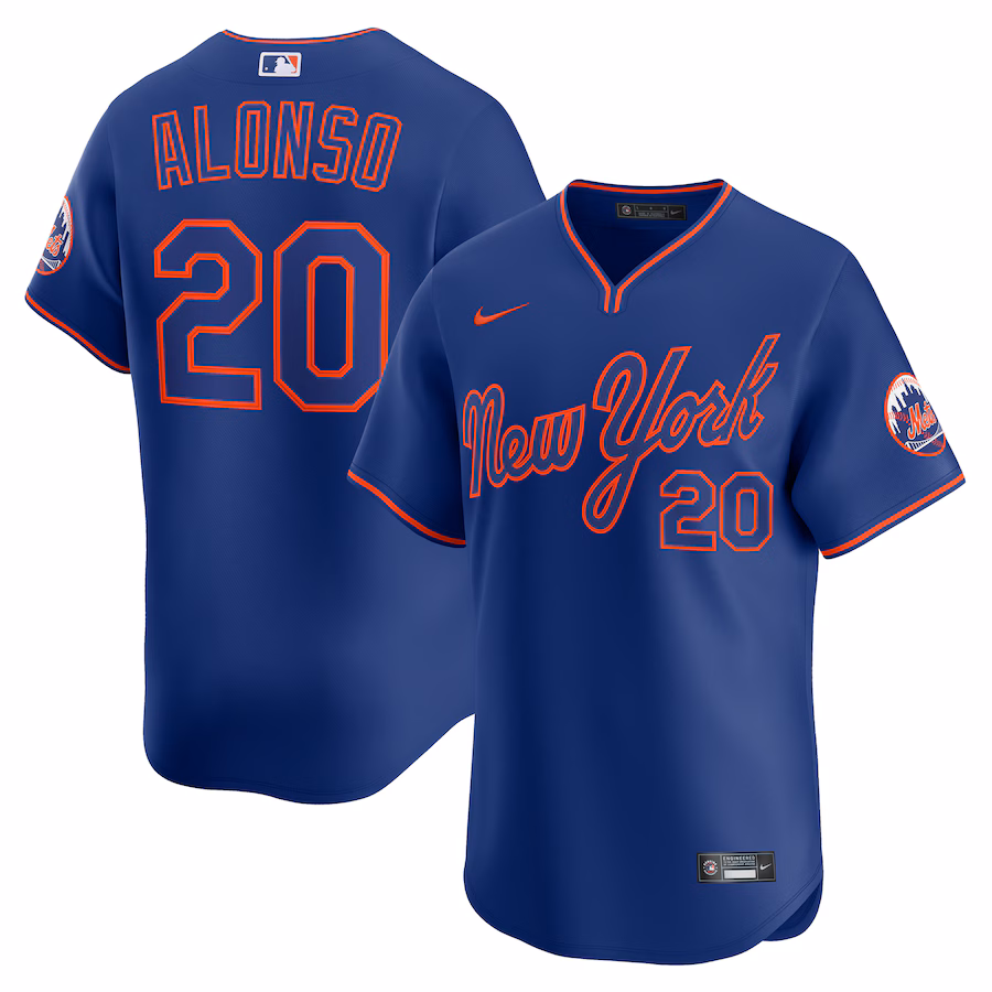 Pete Alonso New York Mets Nike Alternate Limited Player Jersey - Royal - myjerseyhub