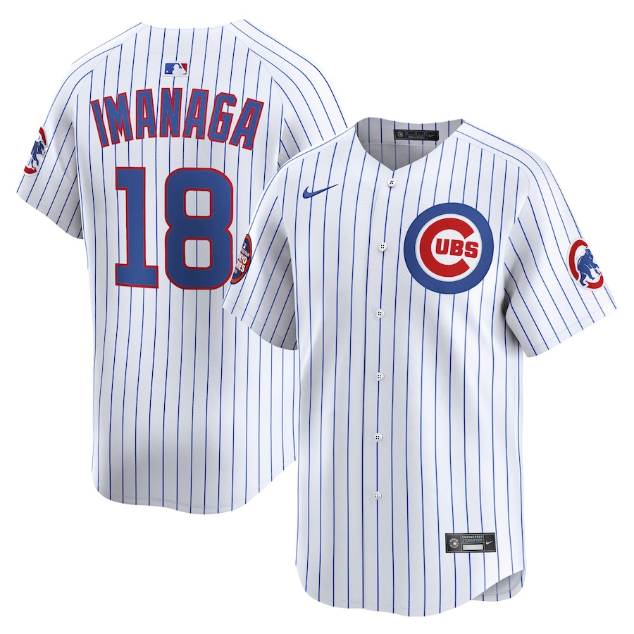 Shota Imanaga Chicago Cubs Nike 2025 MLB World Tour: Tokyo Series Home Limited Player Jersey - White - myjerseyhub