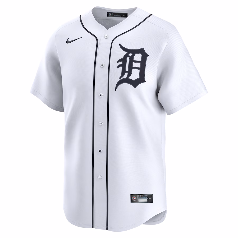 Kerry Carpenter Detroit Tigers Nike Home Limited Player Jersey - White - myjerseyhub