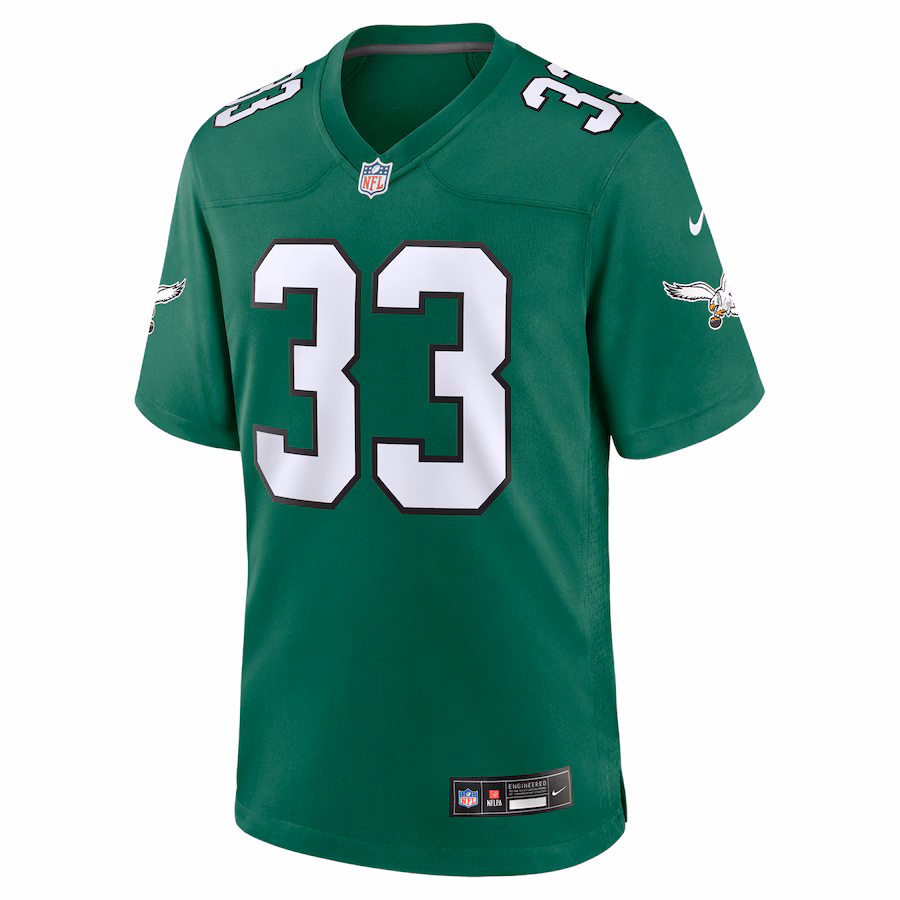 Cooper DeJean Philadelphia Eagles Nike Alternate Game Jersey - Kelly Green - myjerseyhub