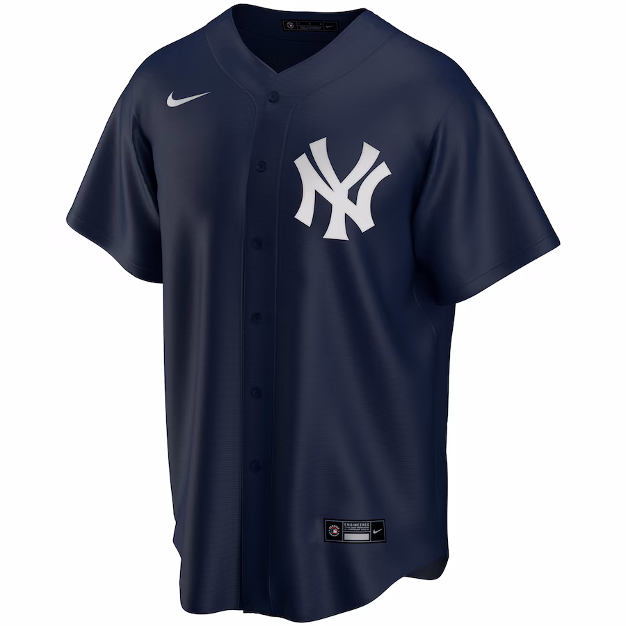 Derek Jeter New York Yankees Nike Alternate Replica Player Jersey - Navy - myjerseyhub