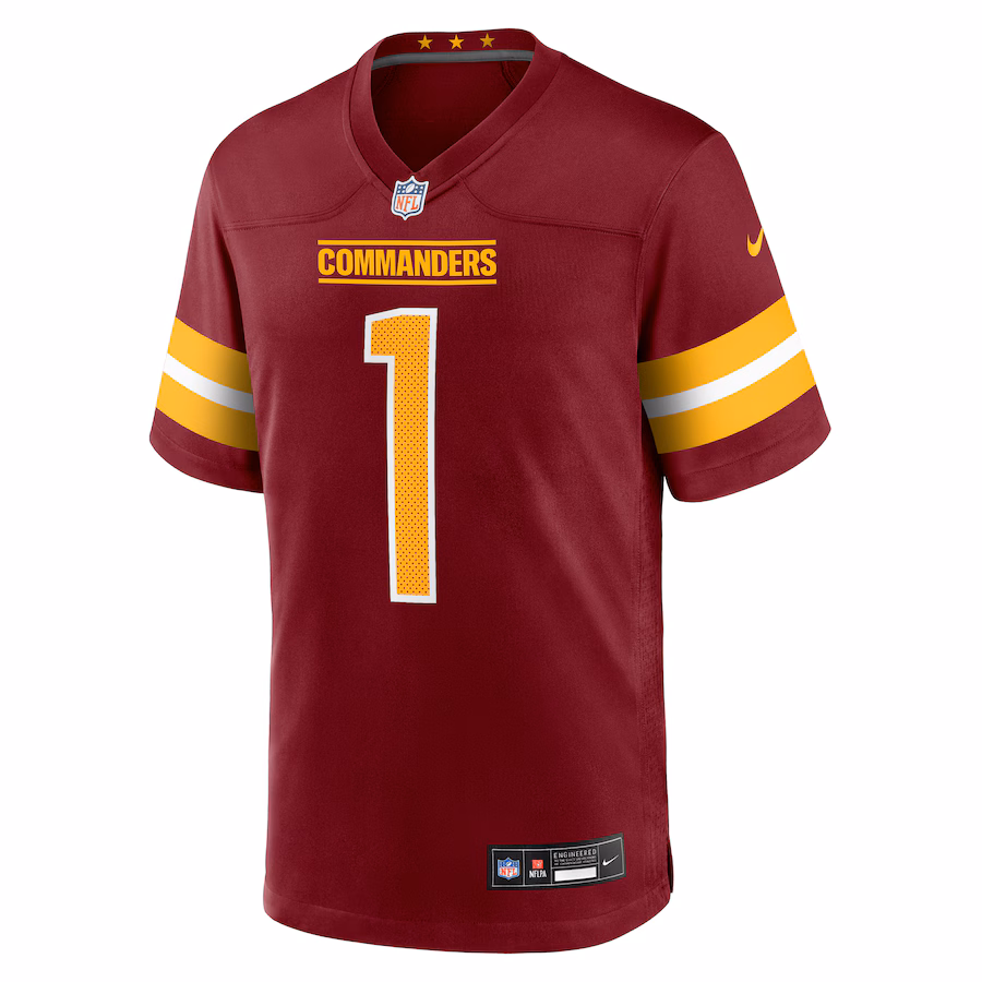 Deebo Samuel Sr Washington Commanders Nike Game Player Jersey - Burgundy - myjerseyhub