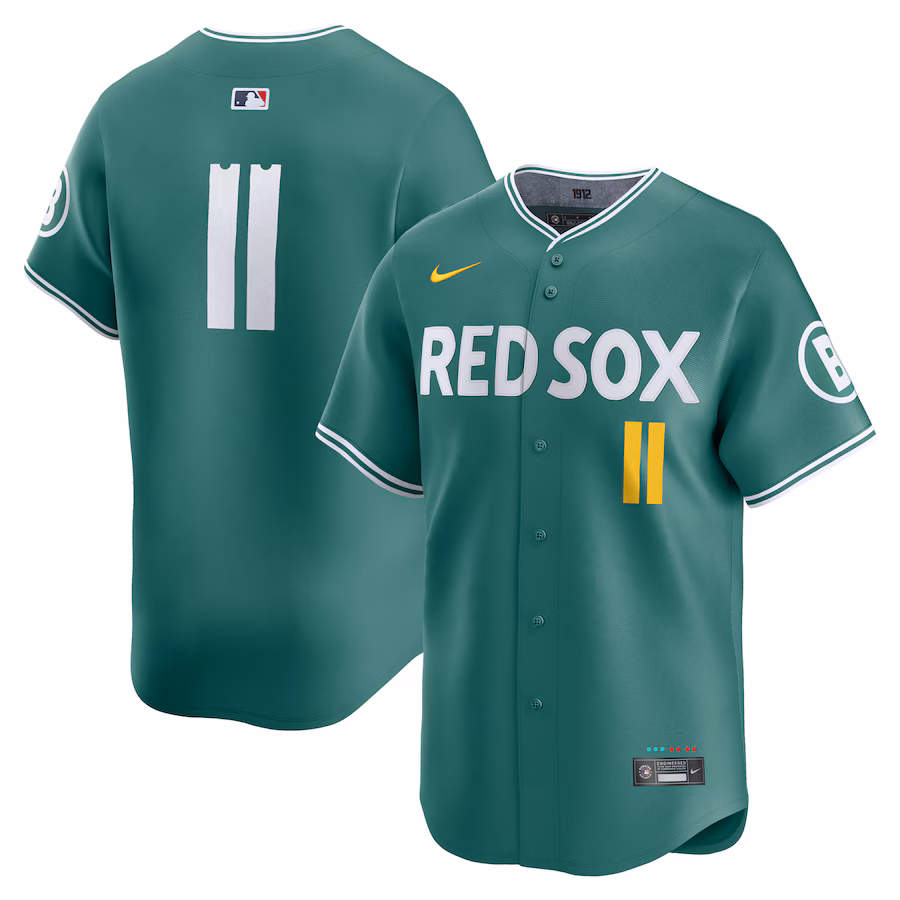 Rafael Devers Boston Red Sox Nike 2025 City Connect Limited Player Jersey - Green - myjerseyhub