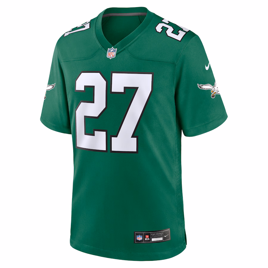 Quinyon Mitchell Philadelphia Eagles Nike Alternate Game Jersey - Kelly Green - myjerseyhub
