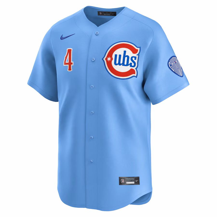 Pete Crow-Armstrong Chicago Cubs Nike Alternate Limited Player Jersey - Light Blue - myjerseyhub