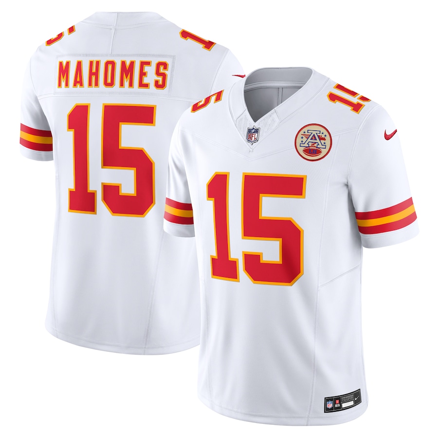 Patrick Mahomes Kansas City Chiefs Nike Vapor F.U.S.E. Limited Jersey - White - myjerseyhub