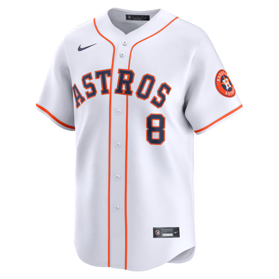 Christian Walker Houston Astros Nike Home Limited Player Jersey - White - myjerseyhub