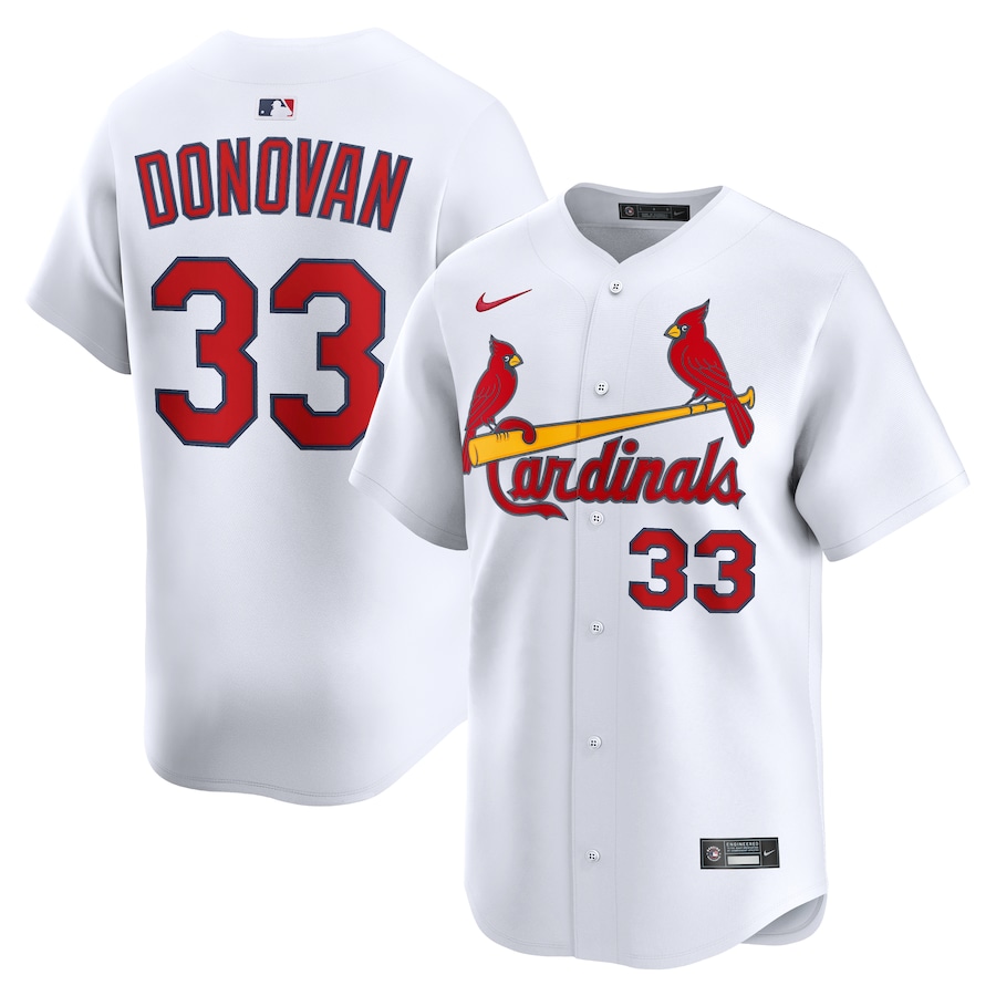 Brendan Donovan St. Louis Cardinals Nike Home Limited Player Jersey - White - myjerseyhub