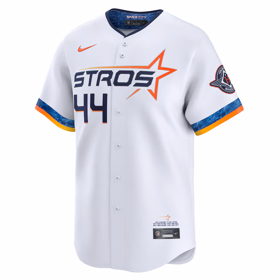 Yordan Alvarez Houston Astros Nike 2025 City Connect Limited Player Jersey - White - myjerseyhub