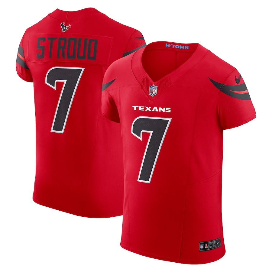 C.J. Stroud Houston Texans Nike Alternate Vapor F.U.S.E. Elite Jersey - Red - myjerseyhub