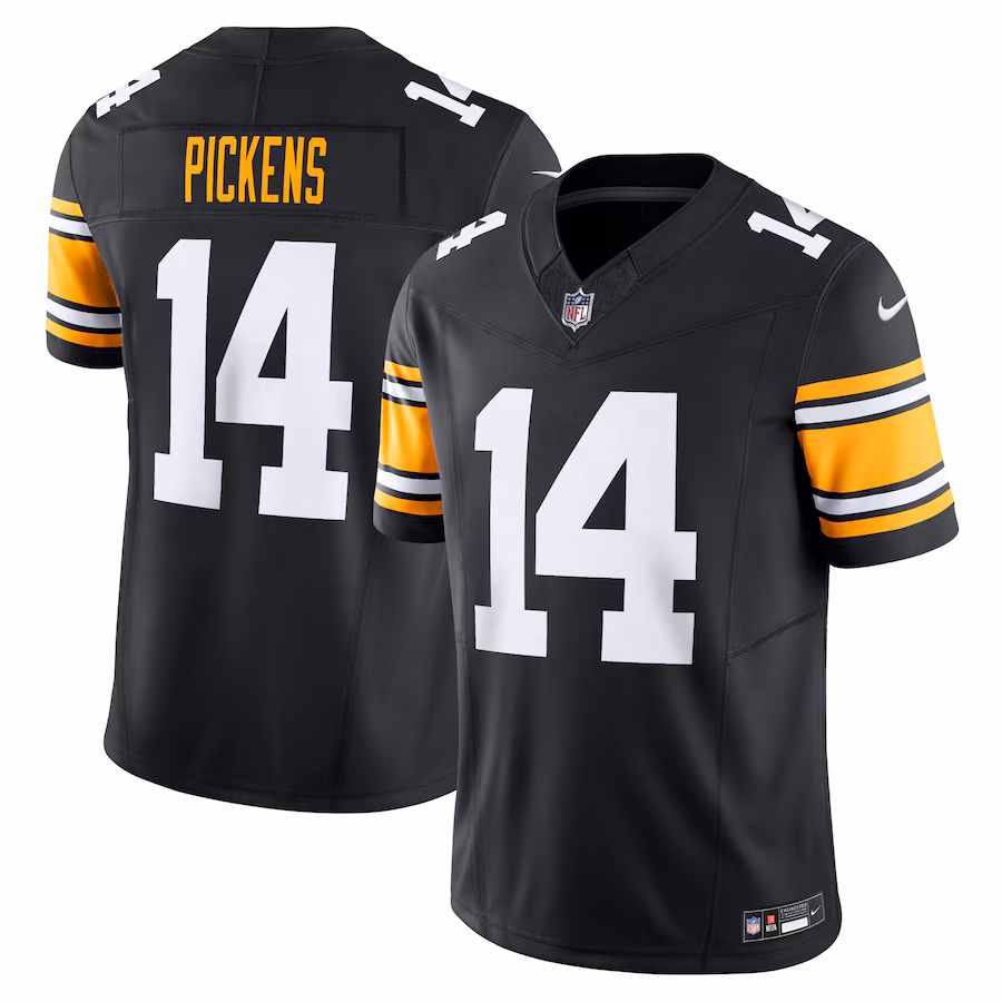 George Pickens Pittsburgh Steelers Nike Vapor F.U.S.E. Limited Jersey - Black - myjerseyhub