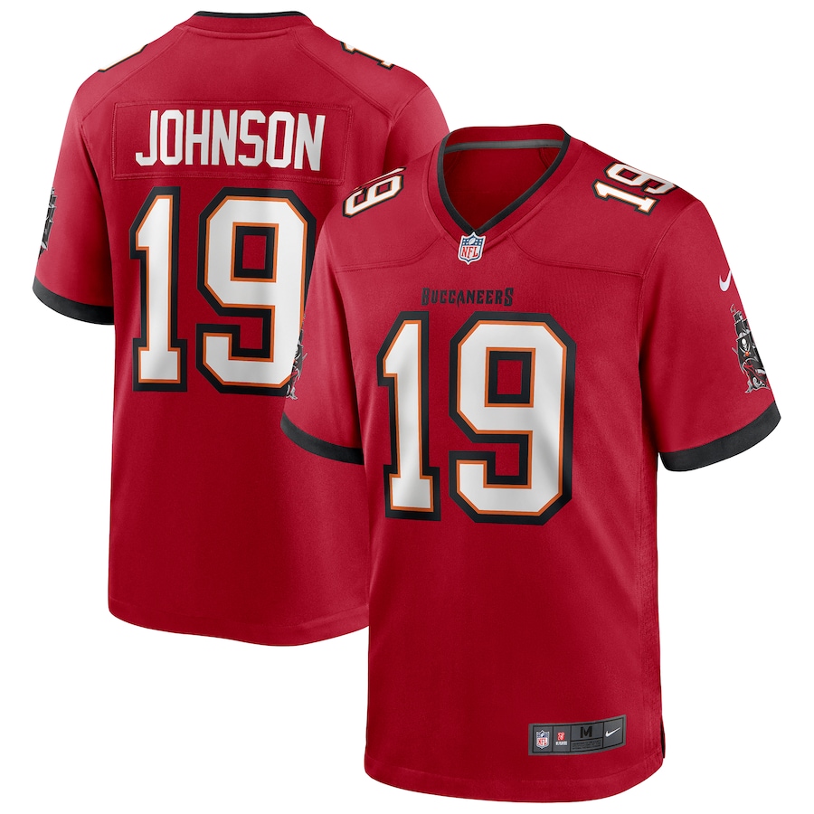 Keyshawn Johnson Tampa Bay Buccaneers Nike Game Retired Player Jersey - Red - myjerseyhub