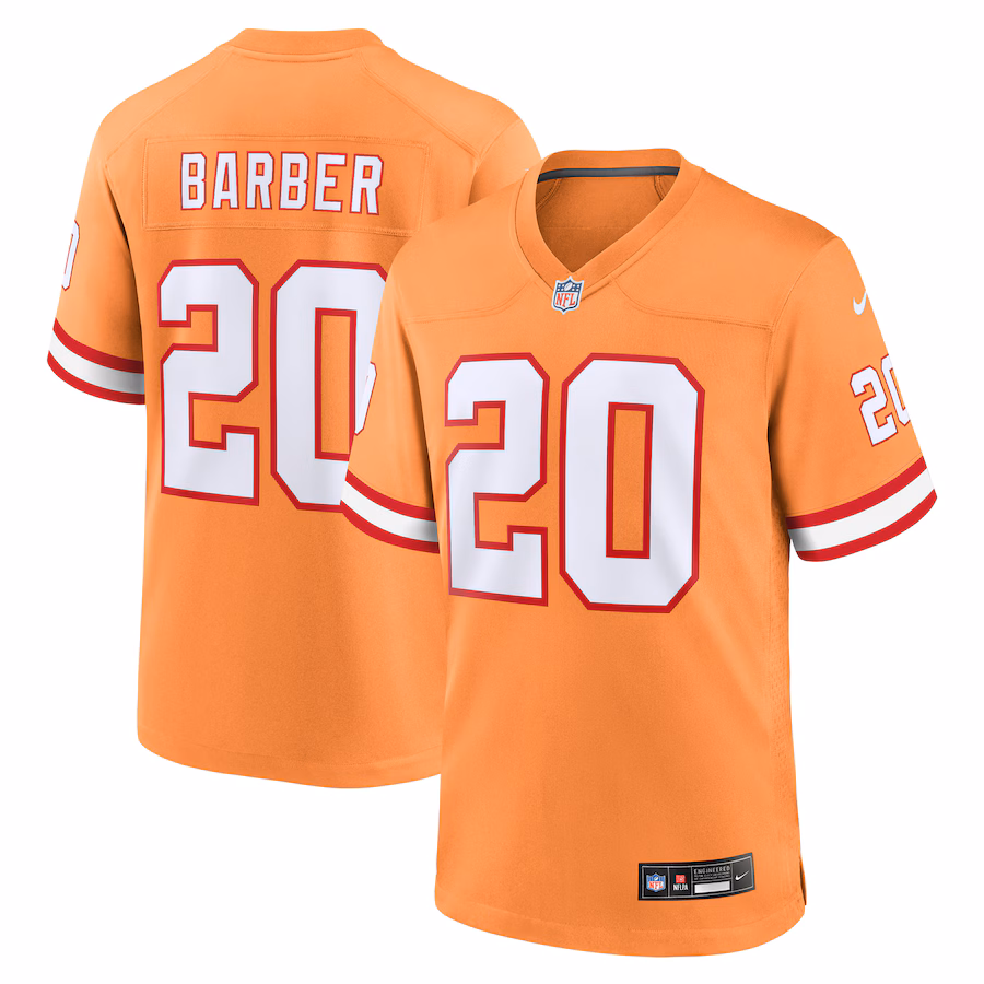 Ronde Barber Tampa Bay Buccaneers Nike Retired Player Alternate Game Jersey - Orange - myjerseyhub