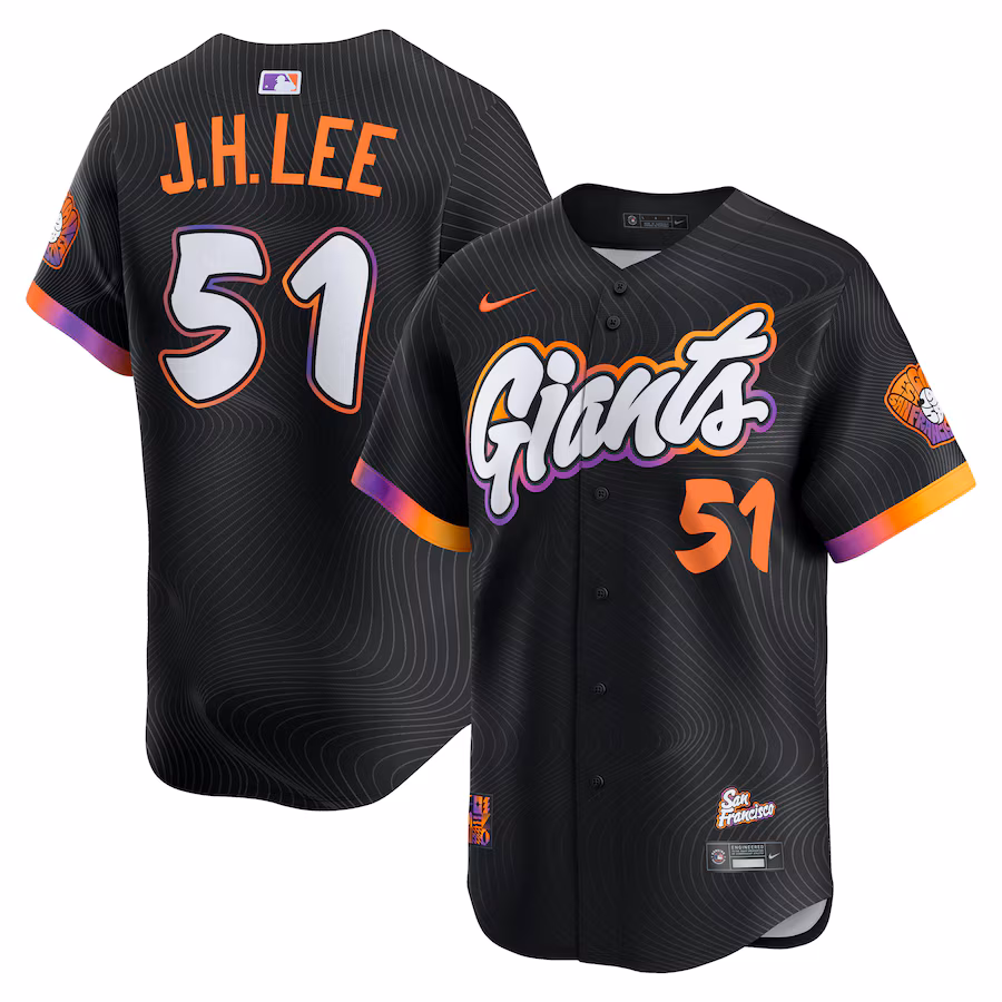 Jung Hoo Lee San Francisco Giants Nike 2025 City Connect Limited Jersey - Black - myjerseyhub