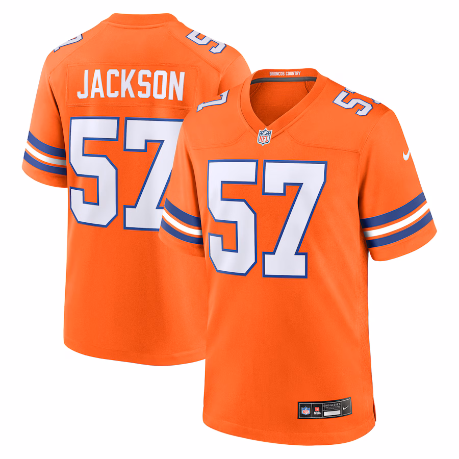 Tom Jackson Denver Broncos Nike Retired Player Alternate Game Jersey - Orange - myjerseyhub