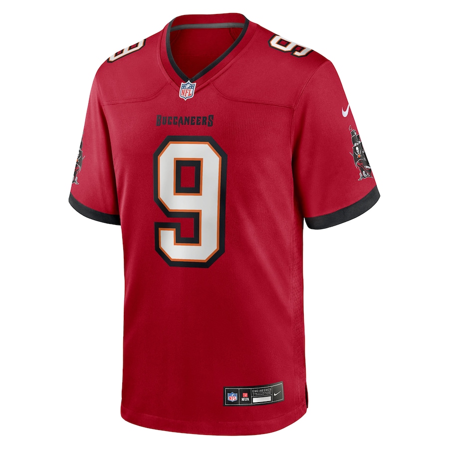 Emeka Egbuka Tampa Bay Buccaneers Nike 2025 NFL Draft First Round Pick Game Jersey - Red - myjerseyhub